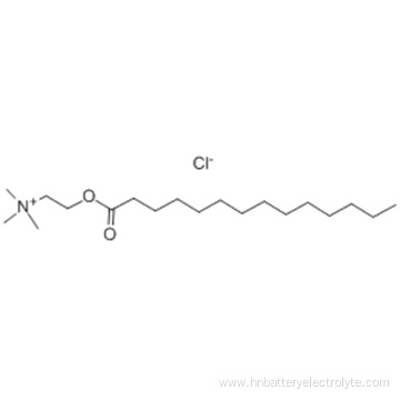 Ethanaminium,N,N,N-trimethyl-2-[(1-oxotetradecyl)oxy]-, chloride CAS 4277-89-8